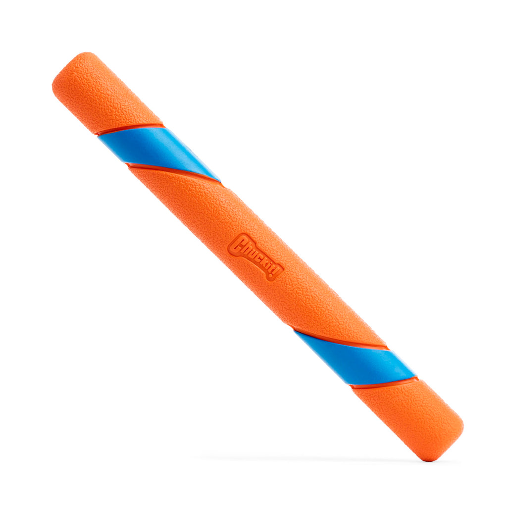 12-Inch Interactive Dog Fetch Stick – Durable Outdoor Dog Toy for Fetch Games, High Visibility, Suitable for All Breed Sizes