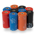 Leak-Proof Dog Poop Bags, Thick Tear-Resistant Pet Waste Bags for Puppy Walking, Travel & Outdoor Cleanup, 150 Bags, Assorted Colors