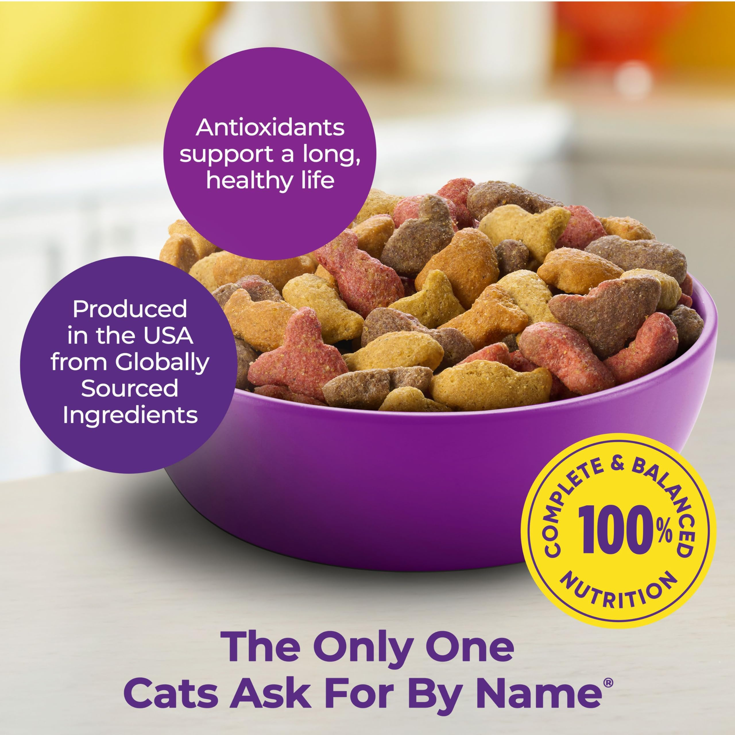 Original Choice Dry Cat Food for Adult Cats – Complete & Balanced Nutrition with High-Quality Protein, 6.3 lb Bag