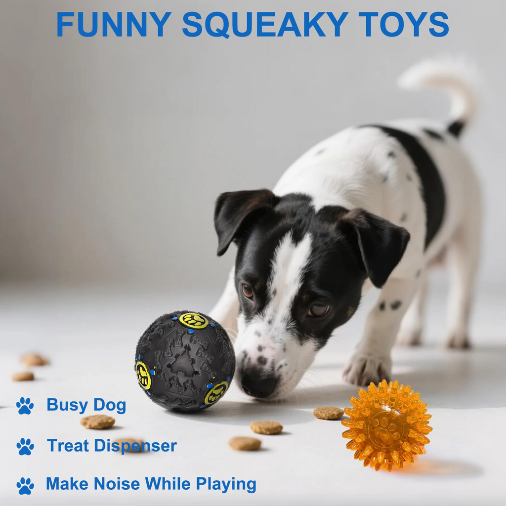 15-Pack Dog Toys for Small & Medium Dogs – Interactive Rope, Chew, Squeaky & Treat Dispensing Toys for Teething, Dental Care & Play