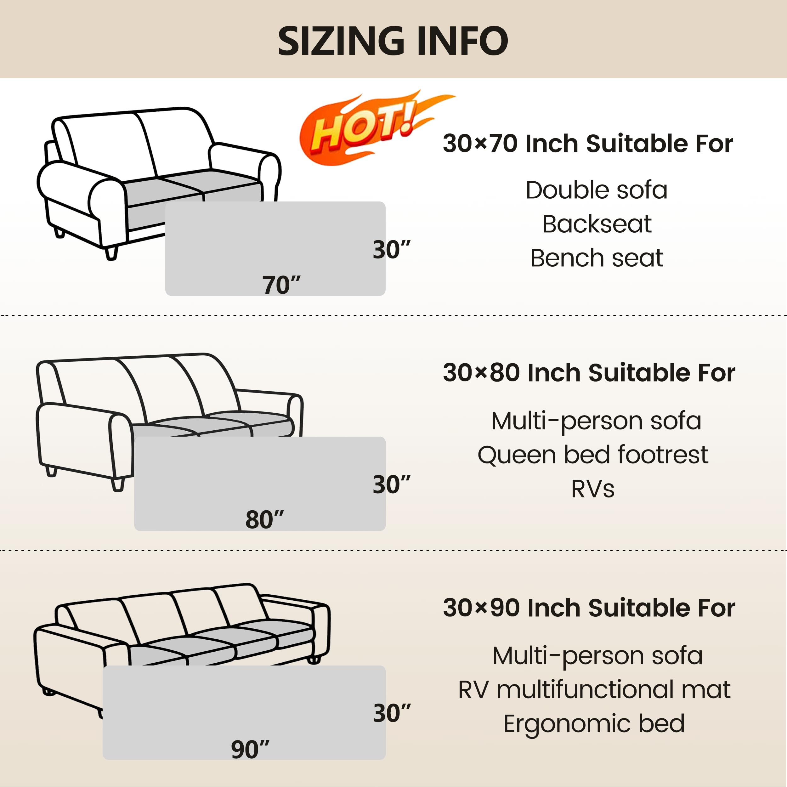 Double-Sided Waterproof Dog Blanket, Reversible Polyester Pet Furniture Cover for Couch, Sofa, Car & Travel, 40 x 50 Inch